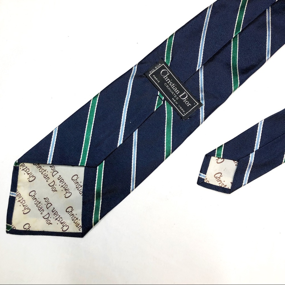 Christian Dior Men’s Striped Tie
